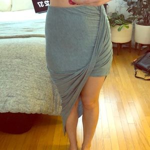 Asymmetrical Helmut Lang Skirt